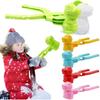 Snowball Maker Winter Snowball Shape Toy Plastic Sandball Snowball Clip For Kids Outdoor Play Snow