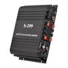 S-299 Mini 4.1 Audio Power Amplifier BT Portable Car and Home Dual-use 4*40W Remote Control Audio Amplifier