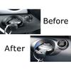 Black Carbon Keyless Engine Push Start Button For MINICooper R56 R57 R58 R59 R60