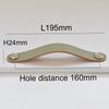 Nordic style Kitchen Furniture Handles Cabinet Pulls Closet Cupboard Wardrobe Door Knobs Thickening Leather Drawer Handle Silver