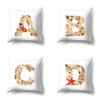 Polyester Pillowcase Automobile Decoration Home 26 English Letter Printed Pillowcase