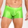 Men's Silky Boxer Briefs Underwear Summer Beach Shorts Bikini Bottoms