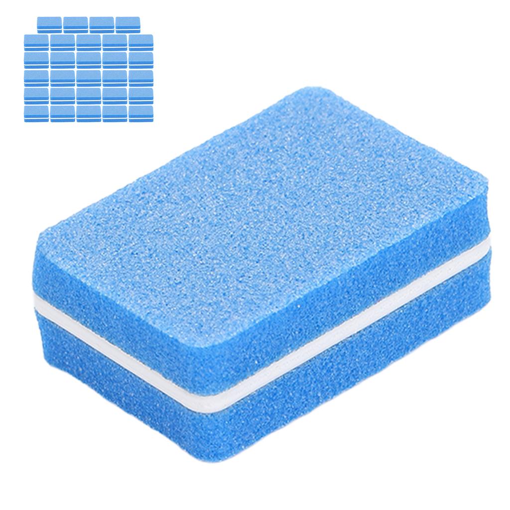 30 шт. Блок для полировки ногтей Профессиональный салонный Мини Портативный Блок для шлифовки и полировки ногтей Инструмент для маникюра Синий