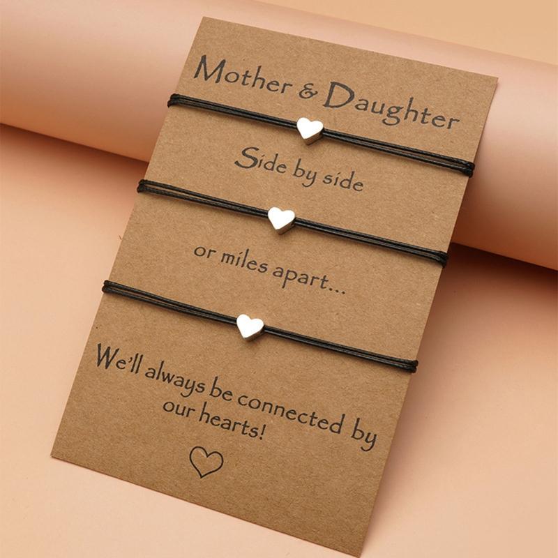 Парный браслет для лучших друзей для 2/3, браслеты для отношений с подвеской-шармом в виде сердца для креативных украшений для лучших друзей, пары