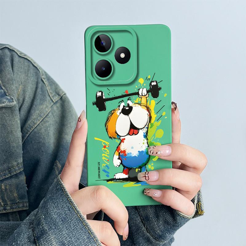 Для Realme C51 RMX3830 C53 Note 50 RMX3834 Чехол для телефона Funda Мягкий силикон Сладкий Расписной Красивый Печатный Защитный Чехол Coque