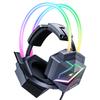 ONIKUMA X20 RGB Gaming Headset - 3.5mm Wired, Noise Isolating, Volume Control for PC & PS4