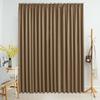 Blackout Curtain - vidaXL - Taupe - 290x245 Cm - Polyester - Machine Washable