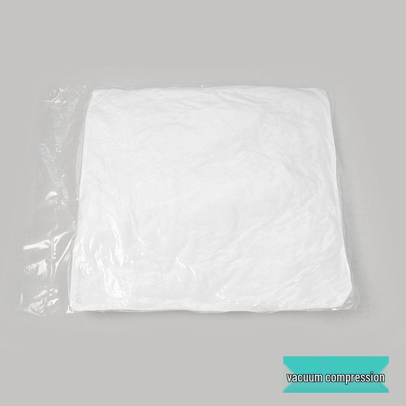 Квадратная белая хлопковая подушка-вставка для дома или отеля