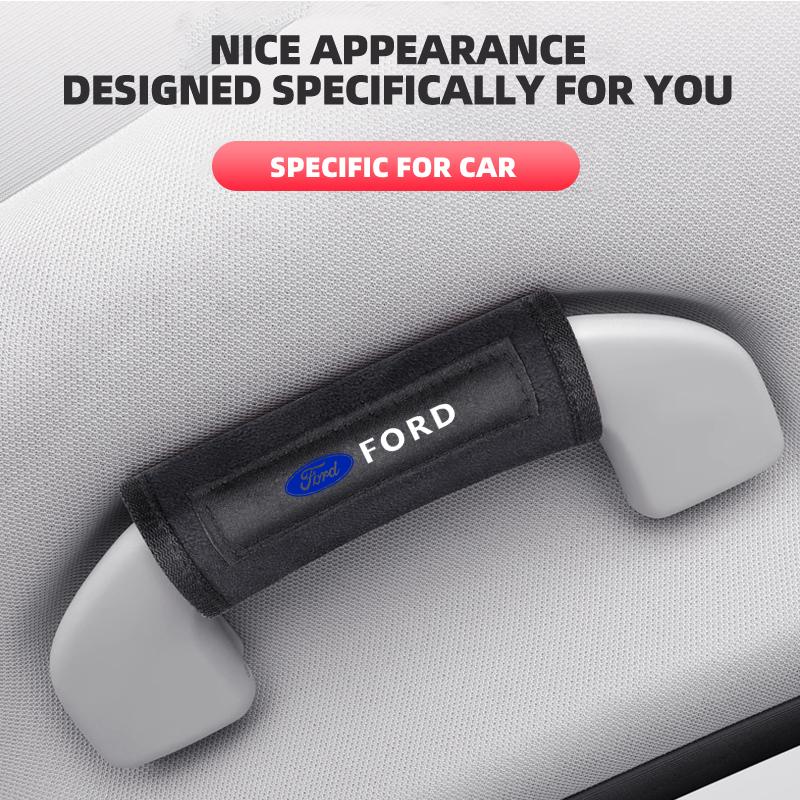 Car Roof Handle Protection Pull Gloves Auto Emblem Accessories For Ford Mondeo MK1 MK2 MK3 MK4 MK5