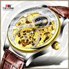 New Hollow Automatic Mechanical Watch Moon Phase Tourbillon Waterproof Watch for Men