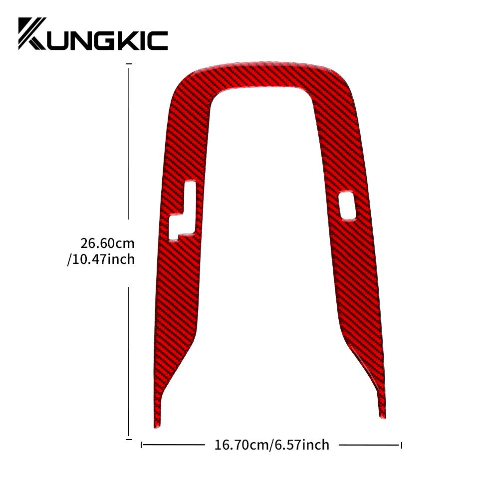 Настоящая мягкая карбоновая наклейка RHD LHD для Toyota Corolla 2019 2020 2025 2025 2025 2025 Аксессуары для центральной консоли и переключения передач