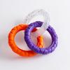 Dog Chewing Toy Loop Rings for Aggressive Chewer TPR Teething Loop Puppy Toy Dog Chew Pacifier Pulling Toy Pet Supplies