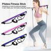 Pilates Bar with Resistance Band Strength Training Fat Burning Body Shaping Multifunctional Exercise Bar Home Gym Workout Men Women Fitness Equipment