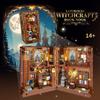 Универсальный Lego DIY Магическая книжная лавка Закладка для книг Украшение: Ручная работа, модель строительных блоков с мелкими деталями