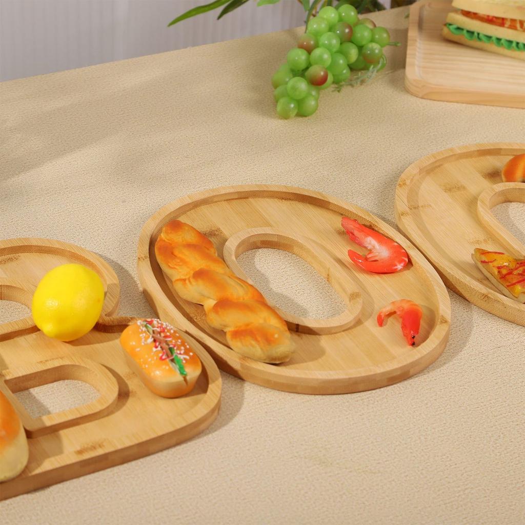 3 шт. Хэллоуин Шарcuterie Доска Смешная Милая Деревянная Сырная Доска Шарcuterie Блюдо Хэллоуин Декоративное Блюдо Для Закусок Вечеринка по Случаю Дня Рождения