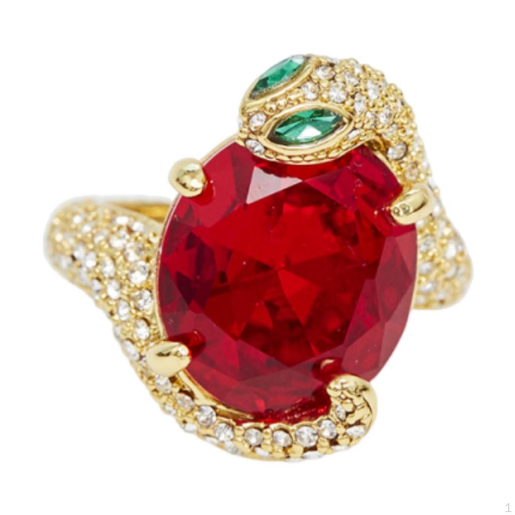 Women Snake Ring Adjustable Costume Accessories Versatile Accessory Charm Jewelry for