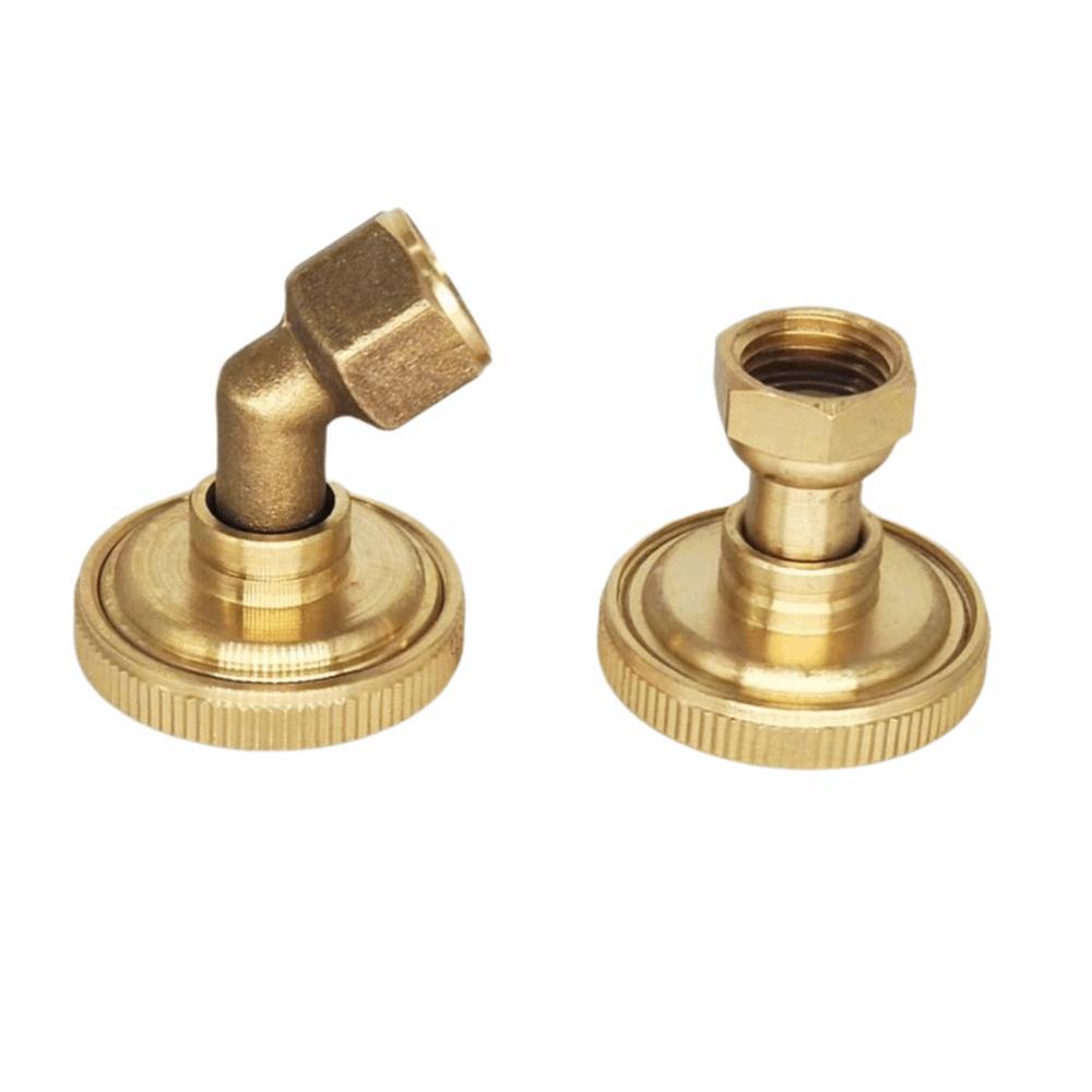2pcs Heavy Duty Misting Nozzle Brass Misting Fitting Durable Watering Spray Nozzle  Flower Watering