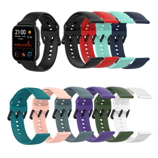 Сменный силиконовый регулируемый ремешок для часов Huami Amazfit GTS