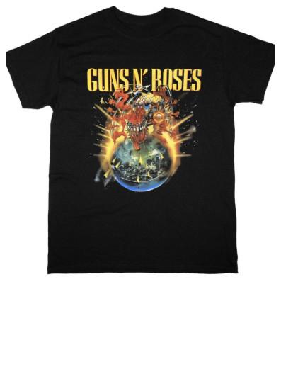 Guns N’ Roses – Tour 2026 – New Black T-Shirt
