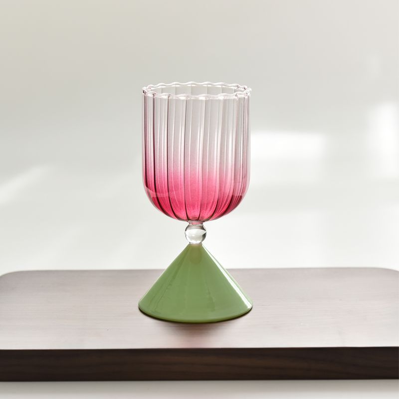 Стакан для мороженого Цветной стакан для коктейлей Мохито Шампанское Йогурт Бокал Десертная чаша Бар Вечеринка Дом Питьевая посуда Бокал Чаша