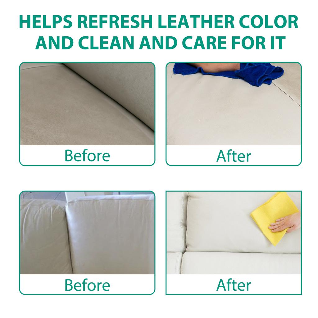 Car Leather Cleaning Cream Seat Maintenance Care Oil Leather Restoration Mink Oil Cream Leather Sofa Car Interior Polishing