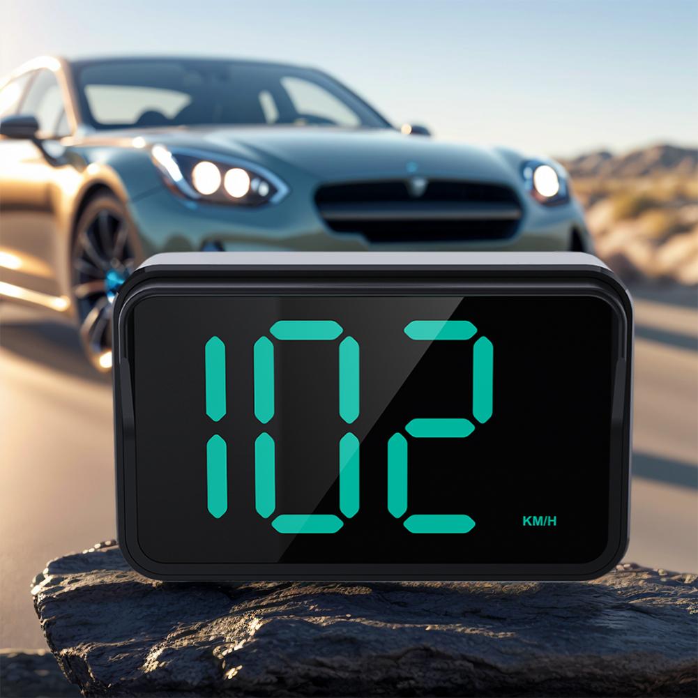 Универсальный HUD для автомобиля, GPS HUD, проекционный дисплей, цифровой спидометр для всех автомобилей, грузовиков, Plug and Play, автозапчасть