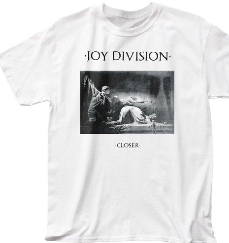Joy Division Closer Мужская футболка Белая