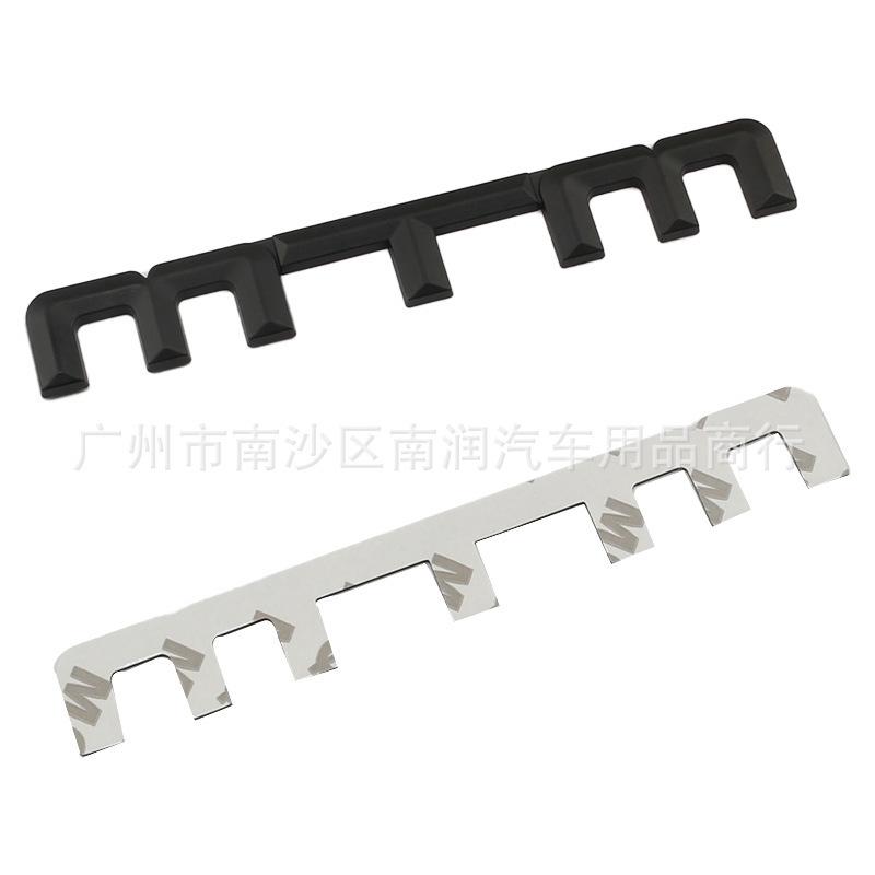 Applicable to German MTM metal car logo, modified tail label car sticker A3456L body decoration sticker