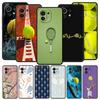 Спортивный чехол для телефона с теннисом для Xiaomi 17 14 15 13 14T 13T 12T 11T Pro 12 11 Lite Poco X7 X5 X3 NFC F7 F6 Мягкий чехол