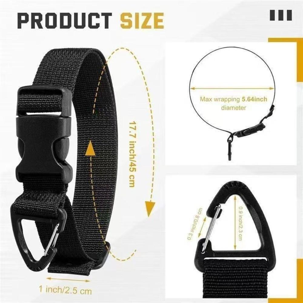 1/5PCS Triangular Hanging Hook Extension Cord Organizer Hose Storage Strap For Cables