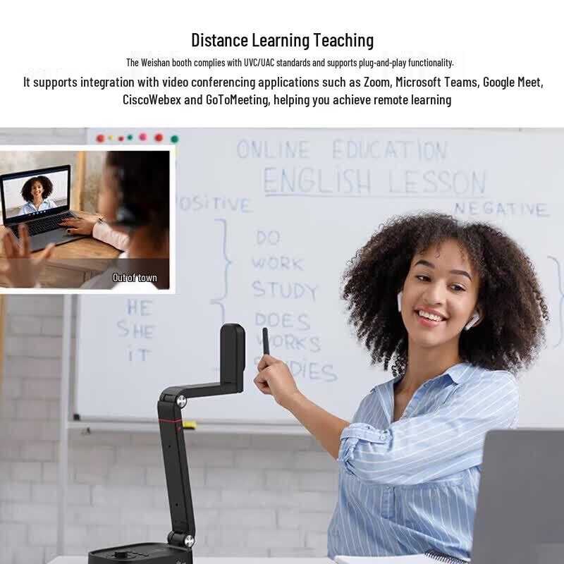 Weishan VEE450 13MP A3 Portable Document Camera CN plug (adapter included)
