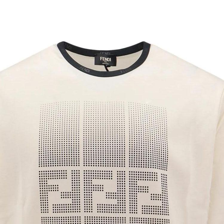 FENDI FF-motif Cotton T-shirt FAF715AR5BF0-RQ0