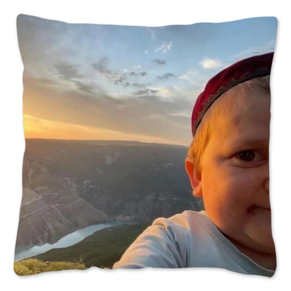 Наволочка Hasbulla Hasbullah Meme, наволочка для украшения дома, 45x45 см, 40x40 см, 50x50 см, наволочка для подушки Housses De Coussin