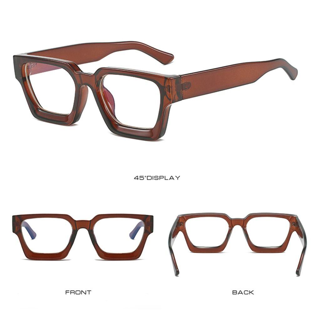 Men Women Square Small Anti-blue Light Glasses Computer Glasses Eyewear Reading Glasses