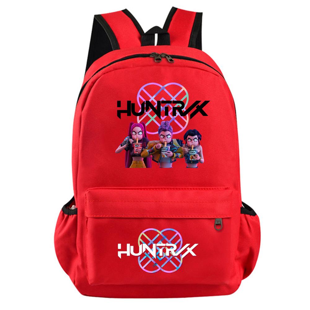 K-Pop Demon Hunters Printed Backpack for Teenager Student Girl Boy Bookbag Schoolbag Women Large Capacity Waterproof Travel Bag Kid Gift Rucksak