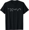 Techno Music Minimalist Design For Dj Rave Party Festival Tshirt Kawayi Funny Shirt Unisex Summer Streetwear Tops Camisas