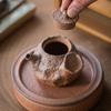 Raw Ore Rough Pottery Tea Pot, Handmade Tea Set, Single Pot, Small Tea Pot