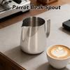 Anti-Drip Spout Milk Frothing Pitcher Coffee Steaming Pitcher  For Hot Chocolate