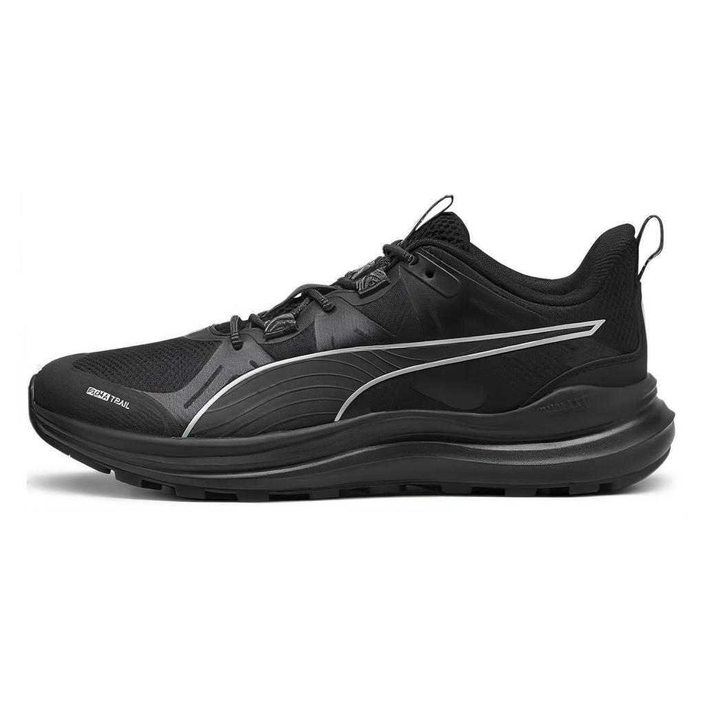 Puma Reflect Lite Black Cool Dark Grey Unisex Sneakers Silver 379440-06
