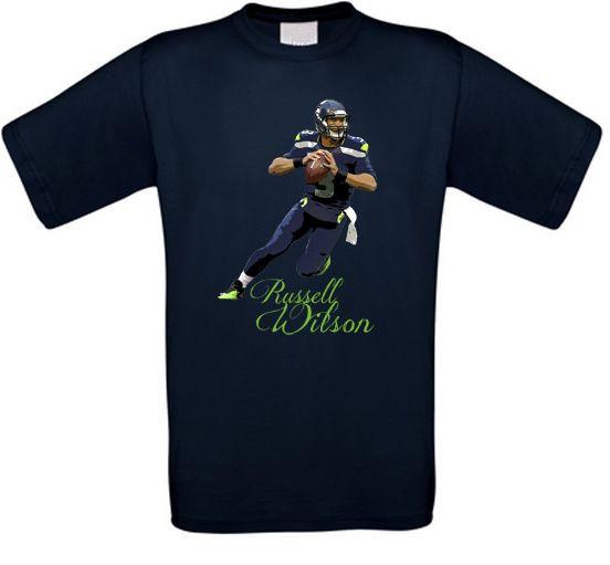 Russell Wilson Seattle Calcio TShirt Unisex T-Shirt