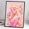DIY Diamond Painting Beautiful Princess Cross Stitch Kit Mosaic Art Diamond Painting Full Circle Diamond Home Decoration