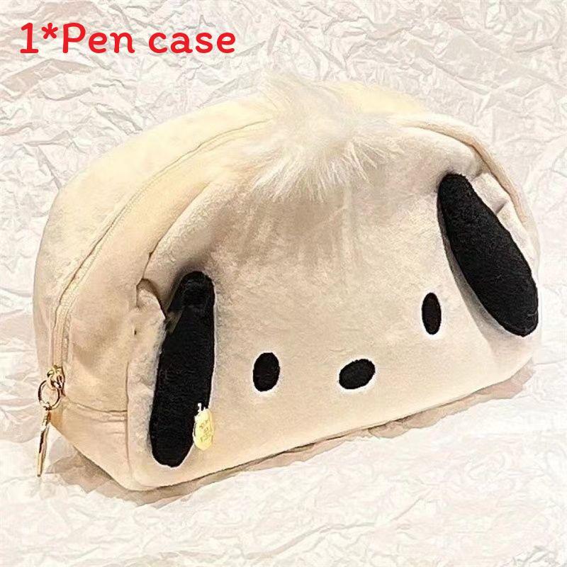 Hello Kitty Pochacco Plush Storage Bag With High Capacity For School And Home Organization