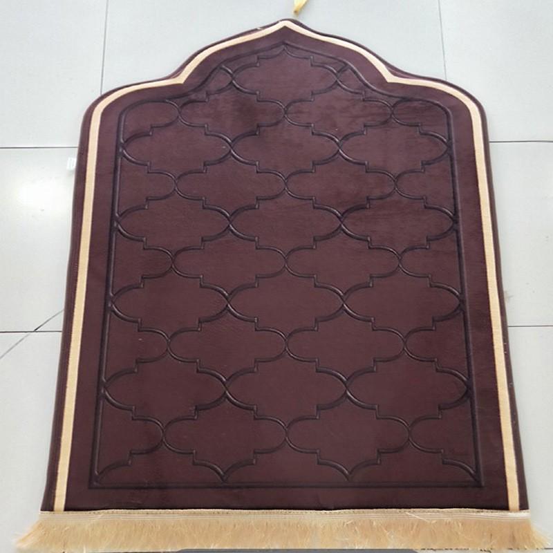 Cross-border Irregular Prayer Flannel Thick Short Pile Gift Sponge-Printed Carpet