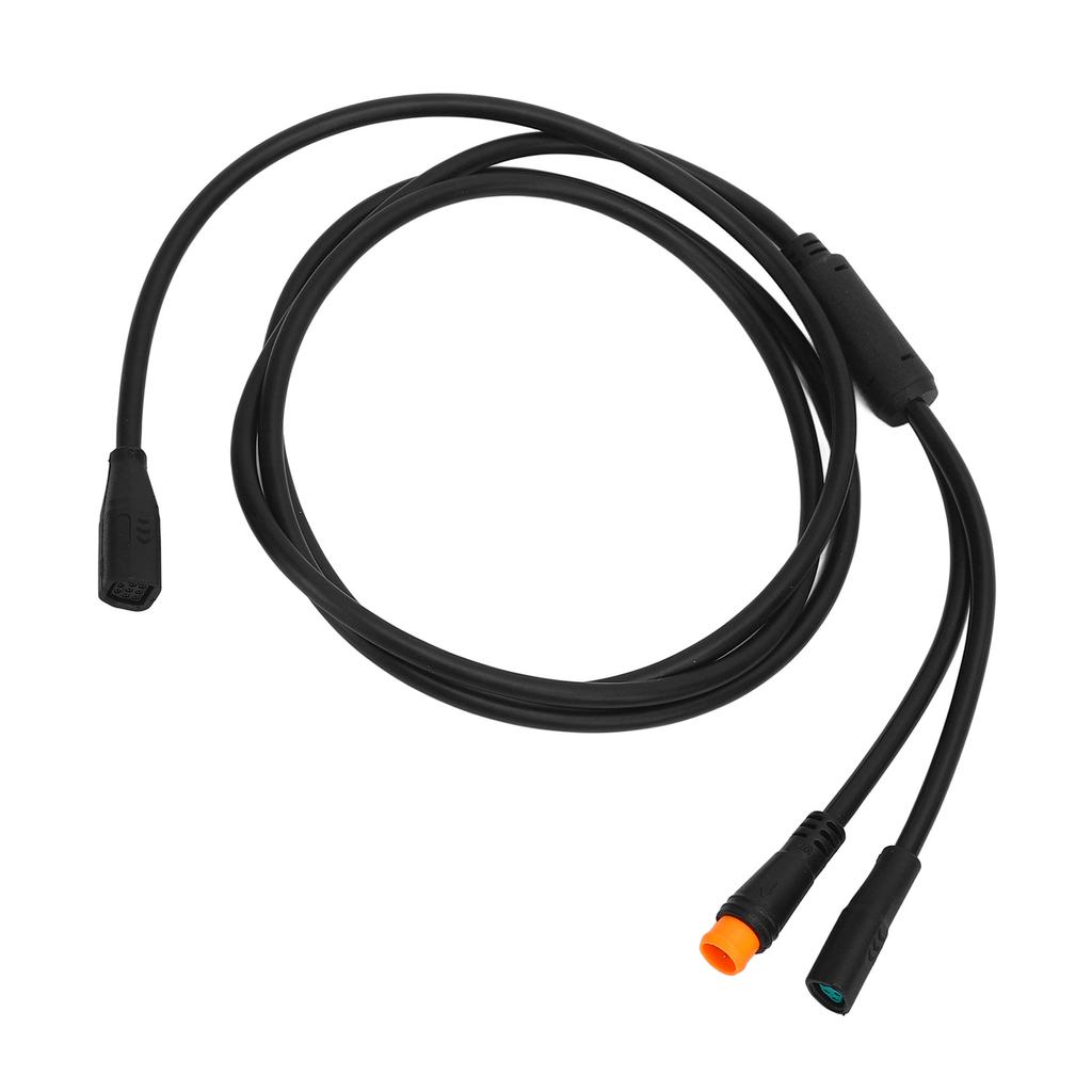 Электрический велосипед 1T2 удлинительный кабель для подключения двигателя к дисплею счетчика средний двигатель Y-разветвитель кабель для