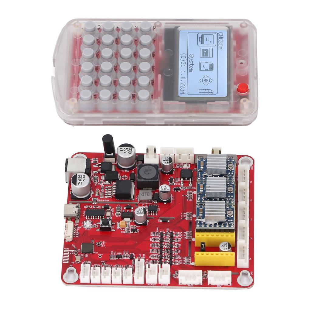 Гравировальный станок Автономный контроллер Комплект 24 клавиши 3 оси Автономный контроллер ЧПУ Плата Комплект 12V36V