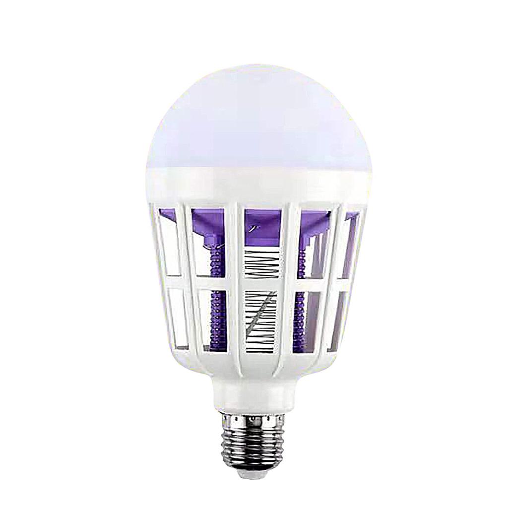 Mosquito Bulb 15W LED Birdcage Mosquito Kill Purple Light Bulb