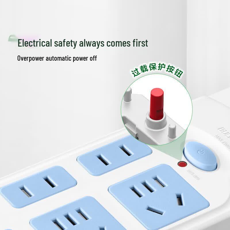BULL GN-609 6-Outlet Power Strip
