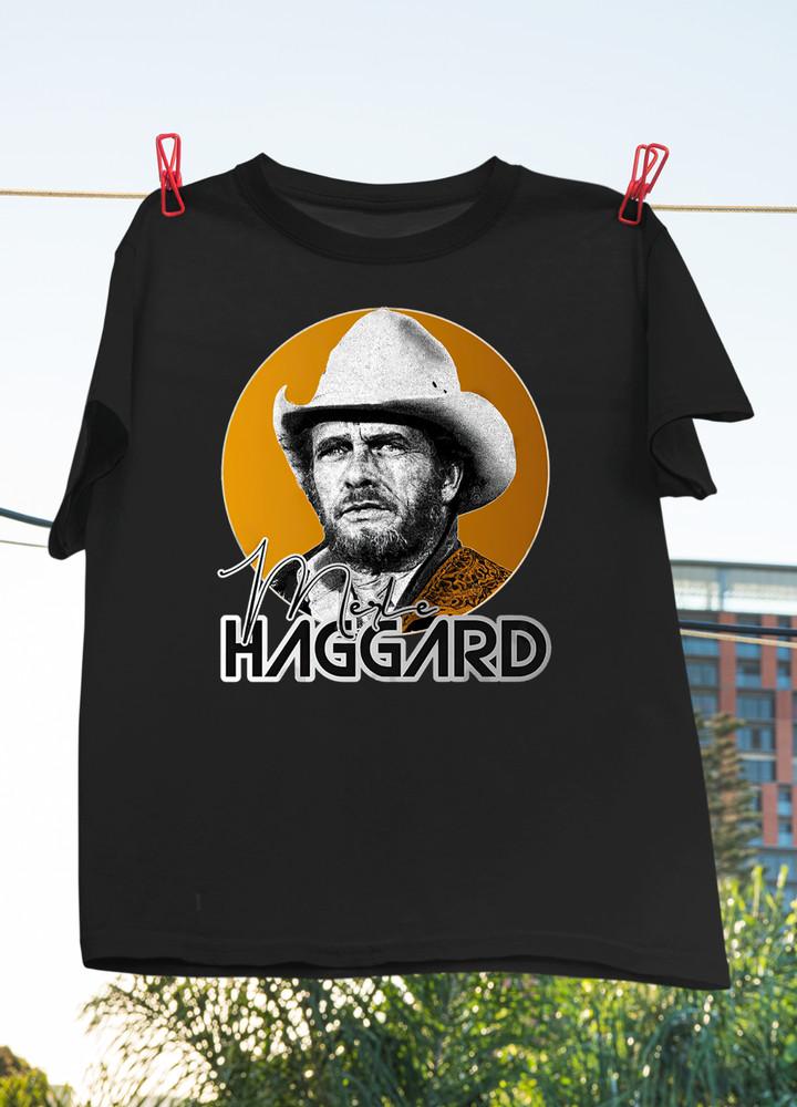 Singer Merle Haggard T Shirt Black All Size S M L 234XL Cotton Men Unisex T-Shirt