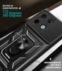 Для Xiaomi Redmi Note 13 12 Pro plus 5G 4G Чехол Автомагнитный держатель-кольцо Слайд-камера Бронированный Противоударный Xiaomi POCO X6 M6 Pro