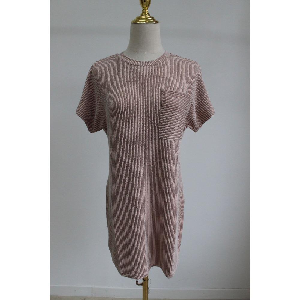 HNXC Женская мода лето весна однотонный принт с коротким рукавом и круглым вырезом повседневные платья